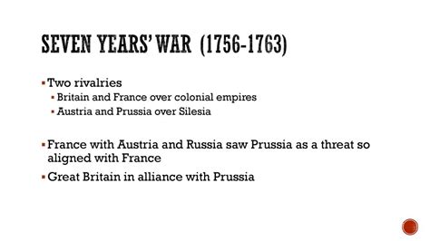 La Guerra de los Siete Años: Conflicto global por la supremacía colonial y las rivalidades dinásticas